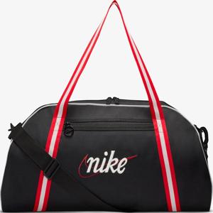 Сумка Nike W NK GYM CLUB - RETRO 24L чорний, білий, червоний Жін